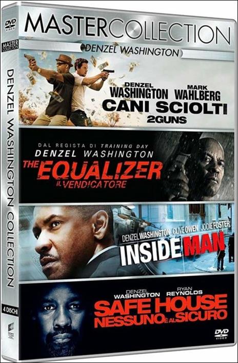 Denzel Washington. Master Collection (4 DVD) di Daniel Espinosa,Antoine Fuqua,Baltasar Kormakur,Spike Lee