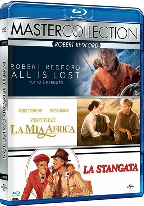 Robert Redford. Master Collection (3 Blu-ray) di J. C. Chandor,George Roy Hill,Sydney Pollack