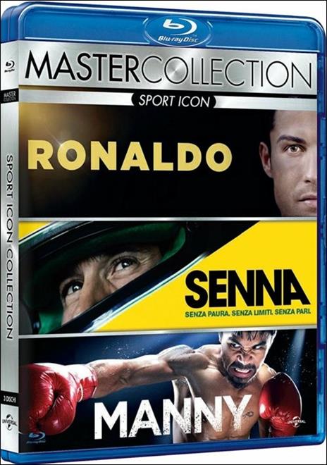 Sport Icon. Master Collection (3 Blu-ray) di Leon Gast,Asif Kapadia,Ryan Moore