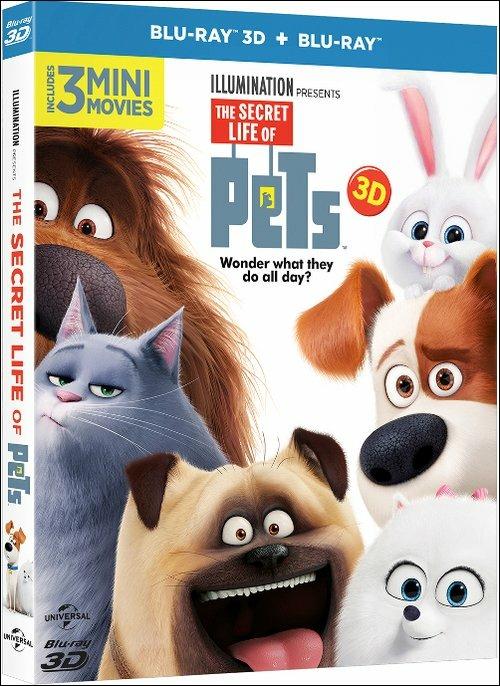 Pets. Vita da animali 3D (Blu-ray + Blu-ray 3D) di Yarrow Cheney,Chris Renaud