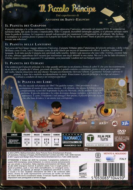 Il Piccolo Principe. Vol. 5 - 6 (2 DVD) di Pierre-Alain Chartier - DVD - 2