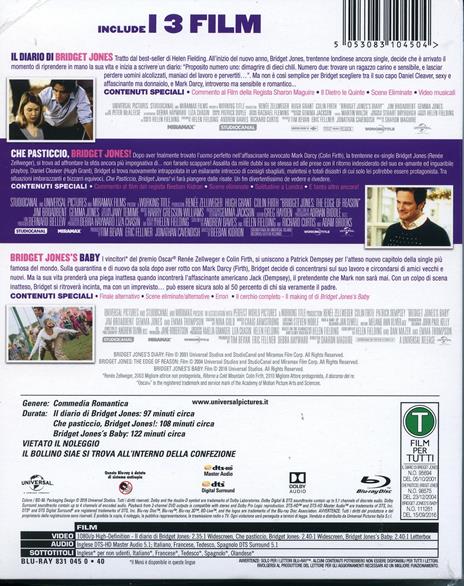 Bridget Jones Collection (3 Blu-ray) di Beeban Kidron - 2