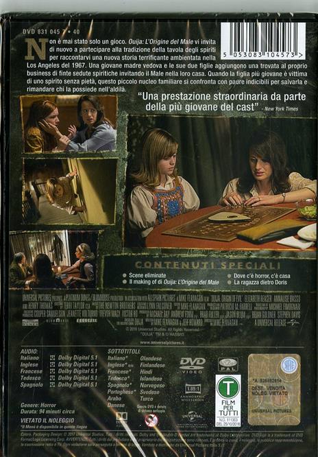 Ouija. L'origine del male (DVD) di Mike Flanagan - DVD - 2