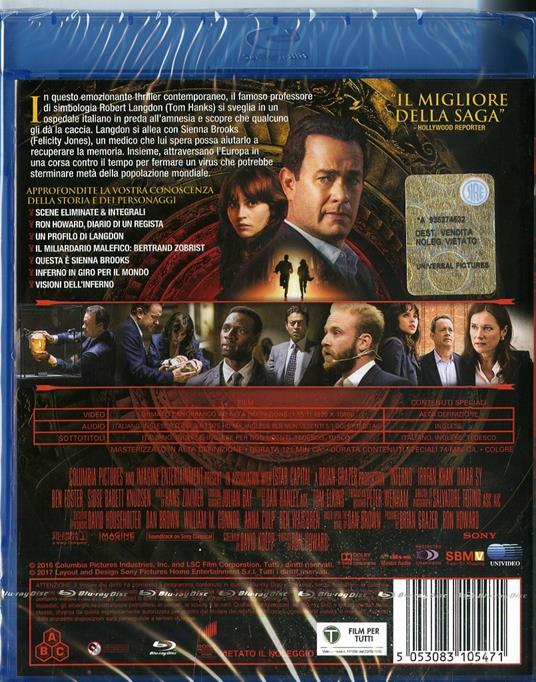 Inferno (Blu-ray) di Ron Howard - Blu-ray - 7