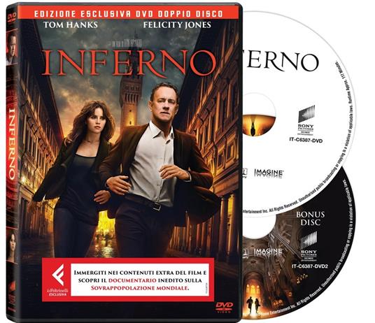 Inferno. ESCLUSIVA FELTRINELLI (2 DVD) di Ron Howard - DVD
