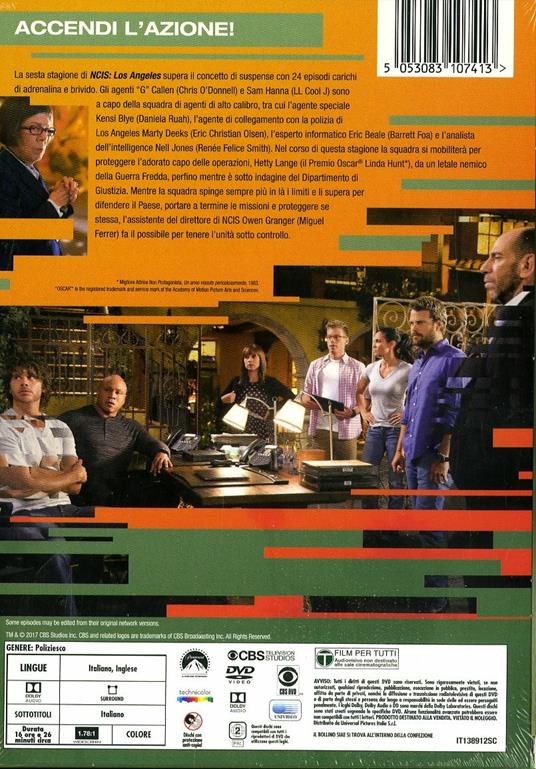 NCIS: Los Angeles. Stagione 6 (6 DVD) di Tony Wharmby,Dennis Smith,Terrence O'Hara - DVD - 2