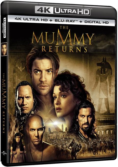 La Mummia. Il ritorno (Blu-ray + Blu-ray 4K Ultra HD) di Stephen Sommers