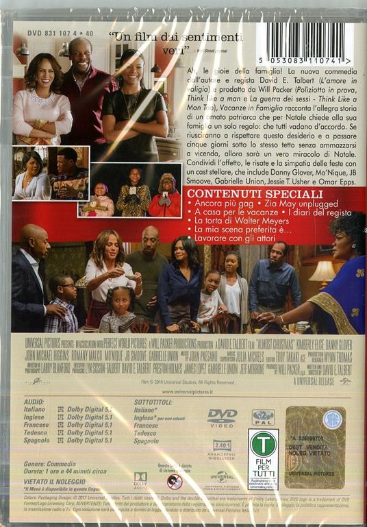 Vacanze in famiglia (DVD) di David E. Talbert - DVD - 2