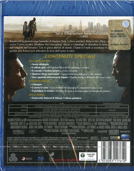 La torre nera (2 Blu-ray) di Nikolaj Arcel - Blu-ray - 2