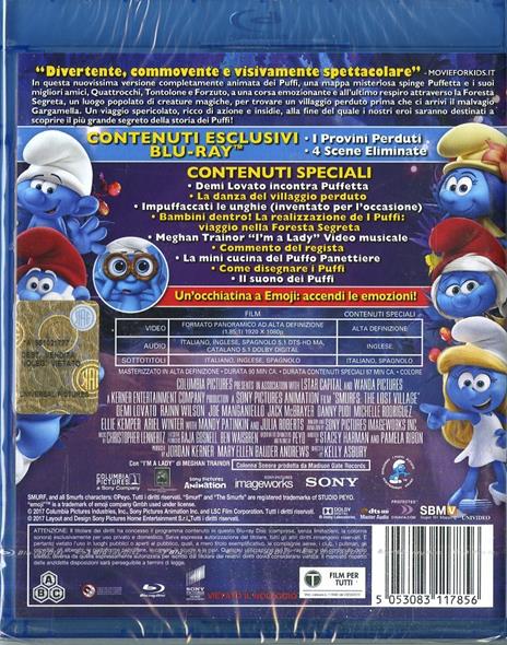 I Puffi: Viaggio nella foresta segreta (Blu-ray) di Kelly Asbury - Blu-ray - 2