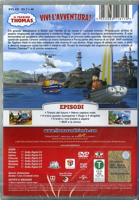 Il trenino Thomas. Locomotive straordinarie (DVD) di David Stoten - DVD - 2