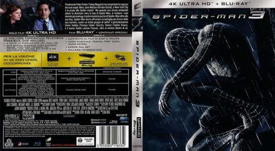Spider-man 3 (Blu-ray + Blu-ray 4K Ultra HD) di Sam Raimi - 2