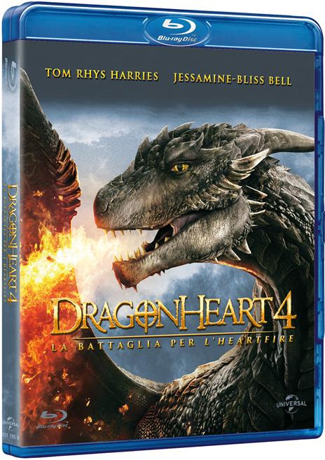 Dragonheart 4. L'eredità del drago (Blu-Ray) di Patrik Syversen - Blu-ray