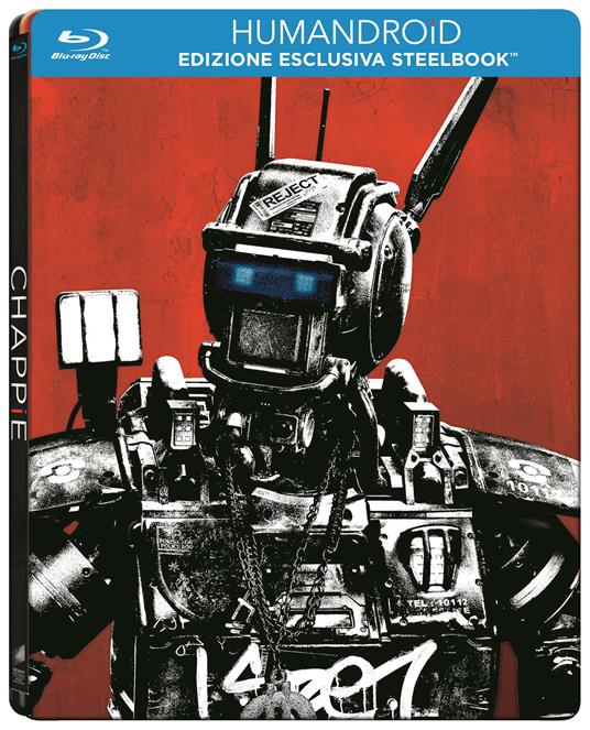 Humandroid. Con Steelbook (2 Blu-ray) di Neill Blomkamp - Blu-ray