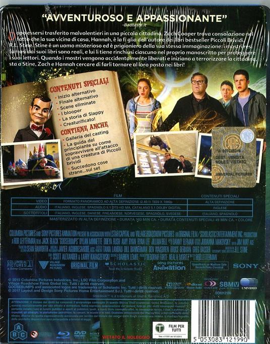 Piccoli brividi (DVD + Blu-ray) di Rob Letterman - DVD + Blu-ray - 2
