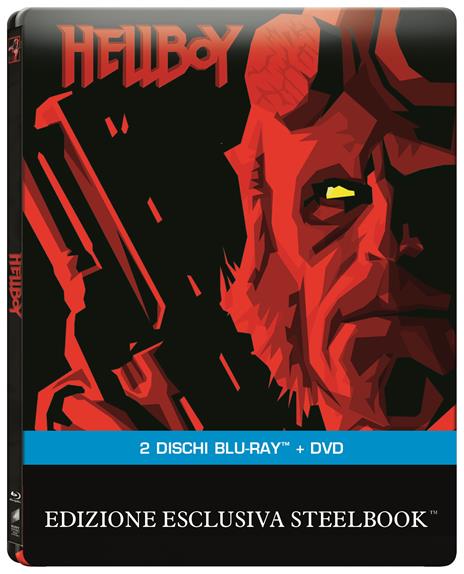 Hellboy. Con Steelbook (DVD + Blu-ray) di Guillermo Del Toro - DVD + Blu-ray