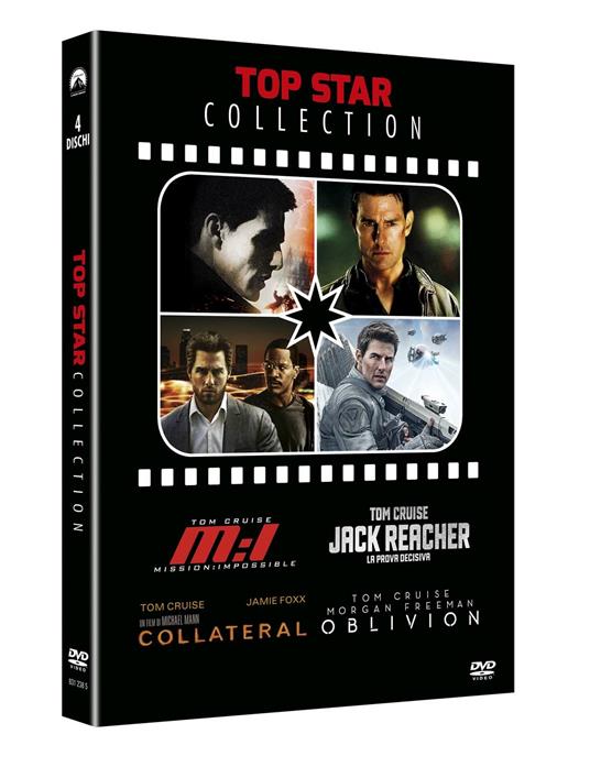 Tom Cruise Collection (4 DVD) di Brian De Palma,Michael Mann,Christopher McQuarrie,Joseph Kosinski