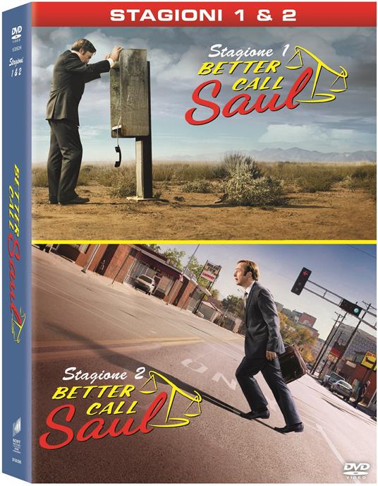 Better Call Saul. Stagioni 1 e 2. Serie TV ita (6 DVD) di Colin Bucksey,Adam Bernstein,Vince Gilligan - DVD