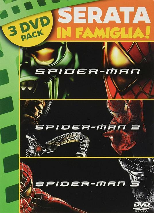 Spider-Man Pack (3 DVD) di Sam Raimi