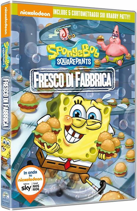 SpongeBob. Fresco di fabbrica (DVD) - DVD