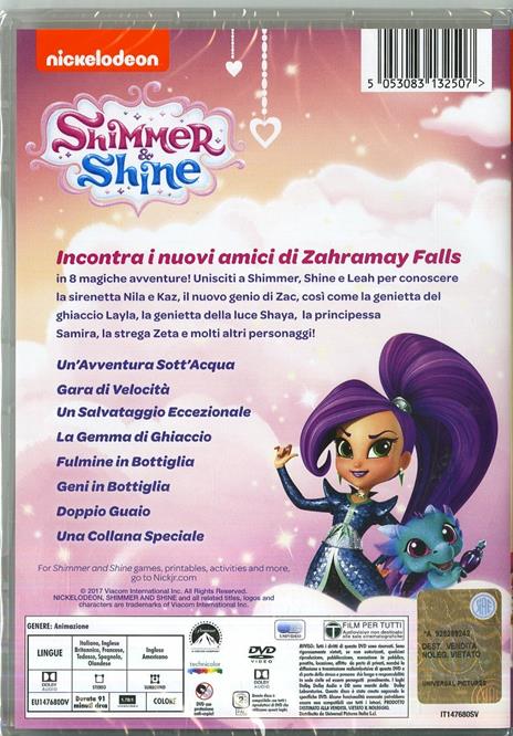 Shimmer and Shine. Amiche divine (DVD) di Fred Osmond - DVD - 2