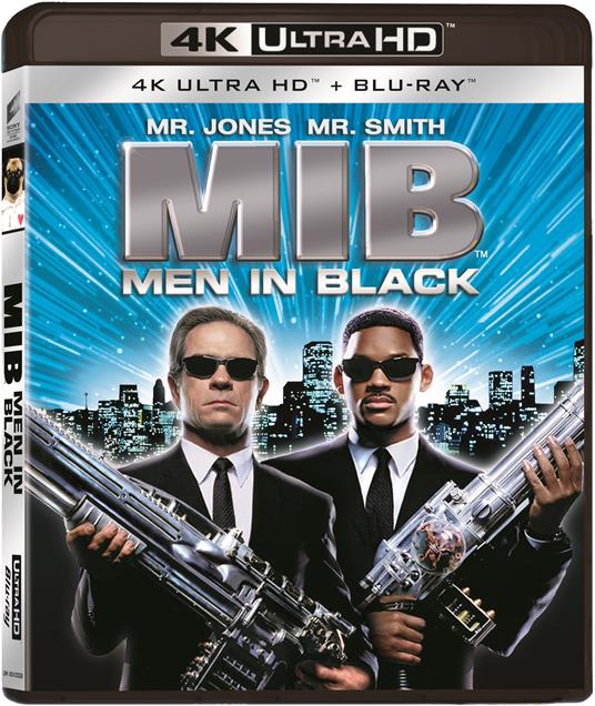 Men in Black. MIB (Blu-ray + Blu-ray 4K Ultra HD) di Barry Sonnenfeld