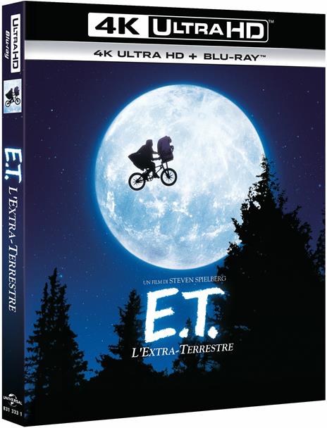 E.T. l'extra terrestre (Blu-ray + Blu-ray 4K Ultra HD) di Steven Spielberg
