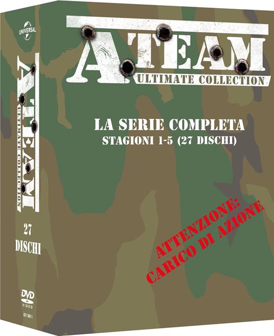 A-Team. Serie completa. Serie TV ita (27 DVD) di Frank Lupo,Stephen J. Cannell - DVD