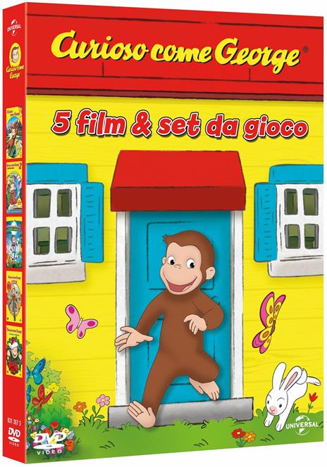 Curioso come George. Confanetto 5 film (5 DVD) di Frank Marino