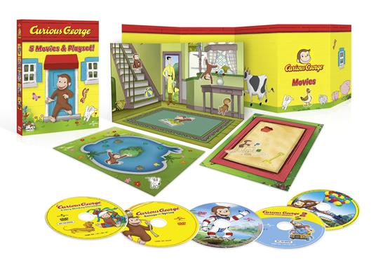 Curioso Come George: La Scimmietta Reale (DVD): : George