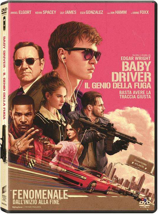 Baby Driver. Il genio della fuga (DVD) di Edgar Wright - DVD
