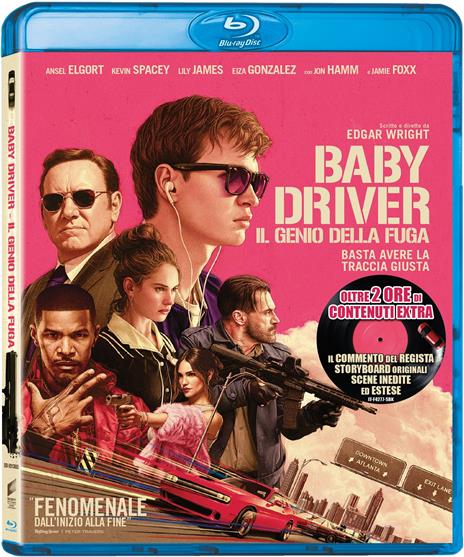 Baby Driver. Il genio della fuga (Blu-ray) di Edgar Wright - Blu-ray