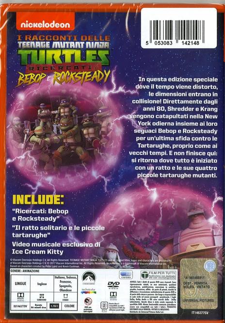 Teenage Mutant Ninja Turtles. Wanted: Bebop e Rocksteady (DVD) - DVD - 2