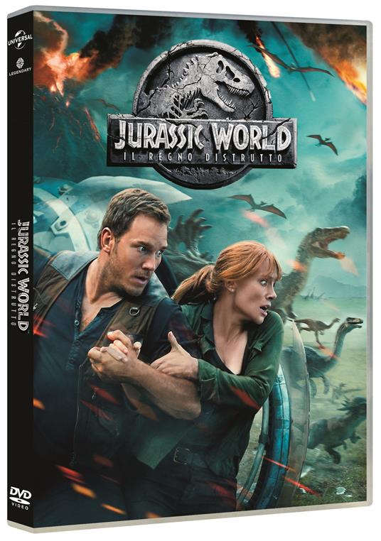 Jurassic World: Il Regno Distrutto (DVD) di Juan Antonio Bayona - DVD