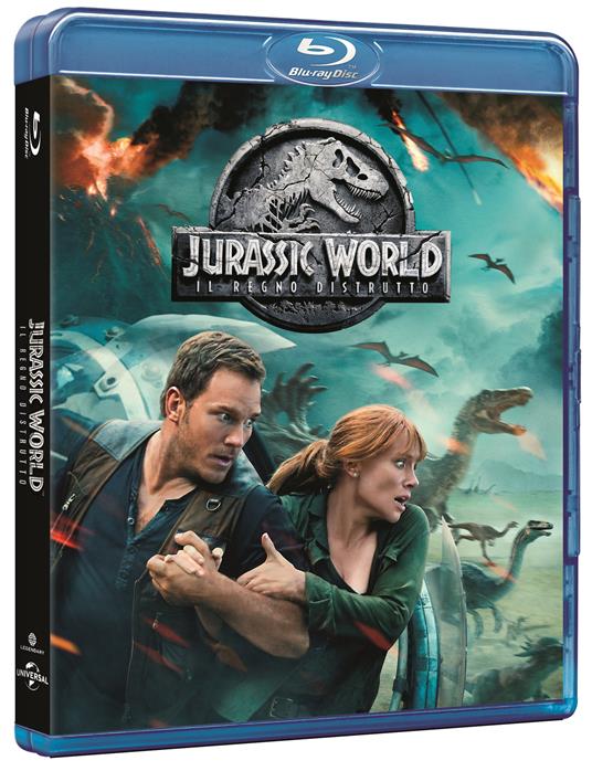 Jurassic World: Il Regno Distrutto (Blu-ray) di Juan Antonio Bayona - Blu-ray - 2