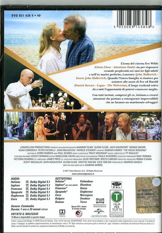 Matrimonio con l'ex. The Wilde Wedding (DVD) di Damian Harris - DVD - 2