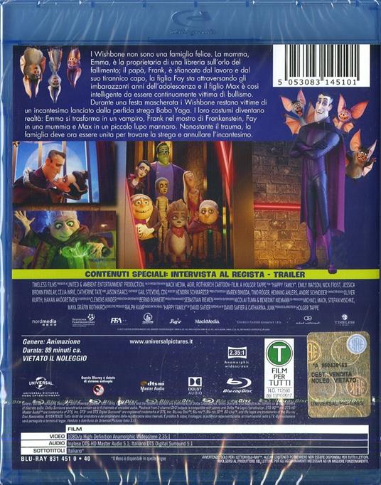 Monster Family (Blu-ray) di Holger Tappe - Blu-ray - 2