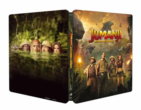 Jumanji. Benvenuti nella giungla. Con Steelbook (Blu-ray) di Jake Kasdan - Blu-ray - 2