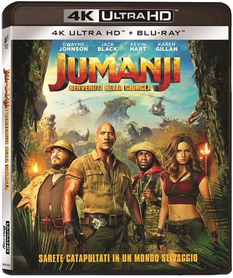 Jumanji. Benvenuti nella giungla (Blu-ray Ultra HD 4K) di Jake Kasdan - Blu-ray + Blu-ray Ultra HD 4K - 2
