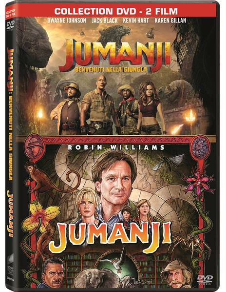 Jumanji Collection (2 DVD) di Jake Kasdan,Joe Johnston