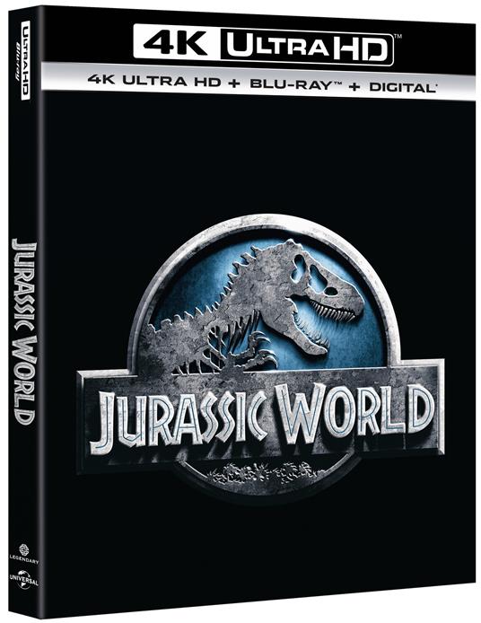 Jurassic World (Blu-ray + Blu-ray 4K Ultra HD) di Colin Trevorrow - Blu-ray + Blu-ray Ultra HD 4K