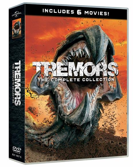 Tremors Collection 1-6 (6 DVD) di Ron Underwood,S. S. Wilson,Brent Maddock,Don Michael Paul