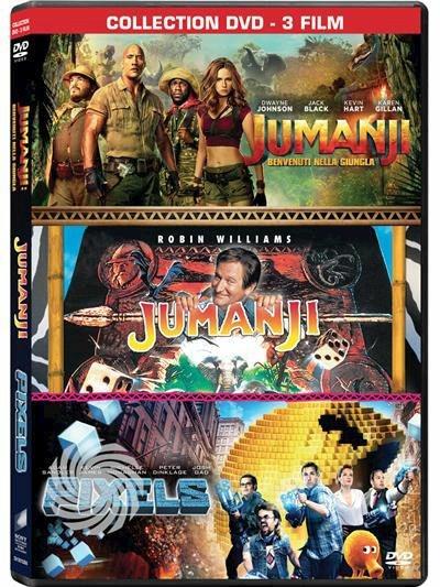 Jumanji. Games Collection (3 DVD) di Jake Kasdan,Joe Johnston,Chris Columbus
