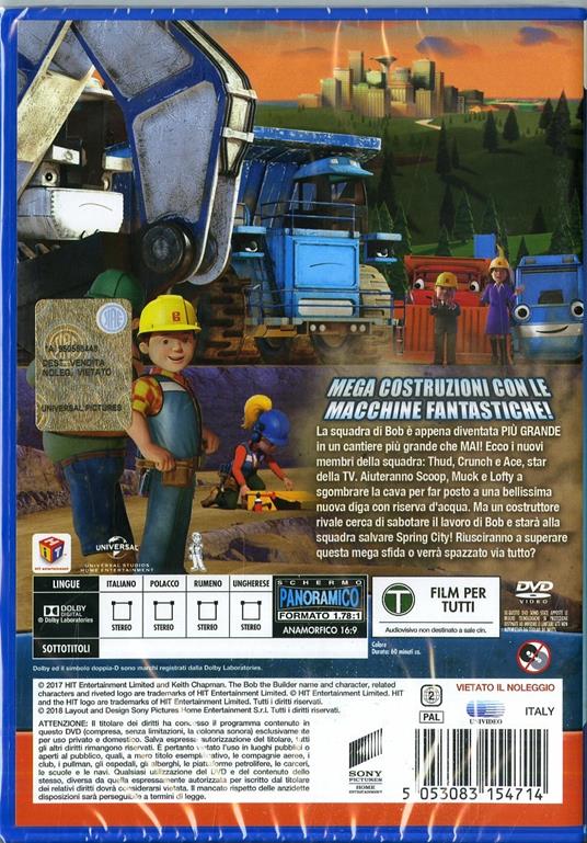 Bob aggiustatutto. Macchine fantastiche (DVD) di Colleen Morton,Scott Pleydell-Pearce,Stuart Evans - DVD - 2