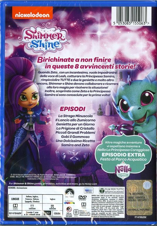 Shimmer & Shine: misfatto magico (DVD) di Fred Osmond - DVD - 2