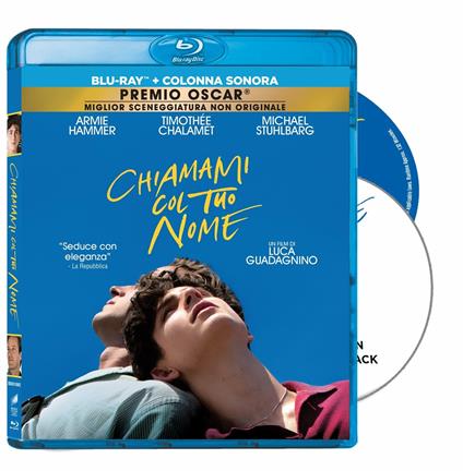Chiamami col tuo nome (Blu-ray + Colonna Sonora) di Luca Guadagnino - Blu-ray