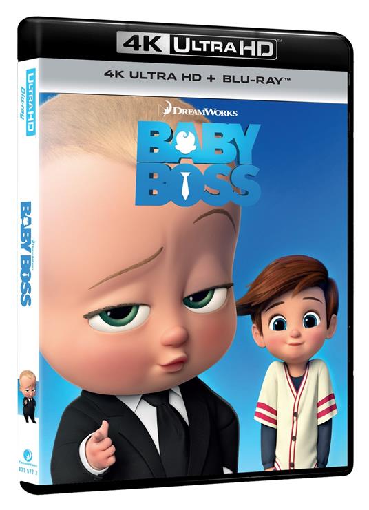 Baby Boss (Blu-ray + Blu-ray 4K Ultra HD) di Tom McGrath - Blu-ray + Blu-ray Ultra HD 4K