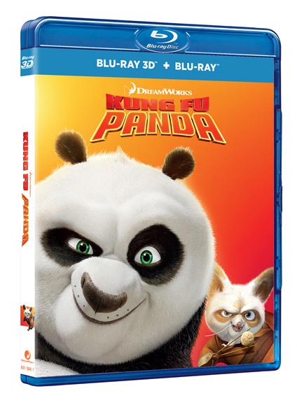 Kung Fu Panda 1 (Blu-ray + Blu-ray 3D) di John Stevenson,Mark Osborne - Blu-ray + Blu-ray 3D