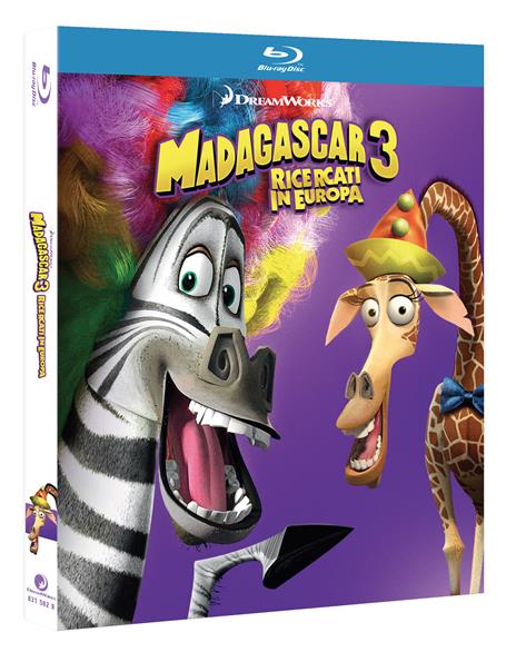 Madagascar 3 (Blu-ray) di Eric Darnell,Tom McGrath,Conrad Vernon - Blu-ray