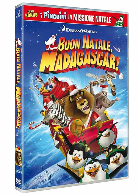 Buon Natale Madagascar (DVD) di David Soren - DVD